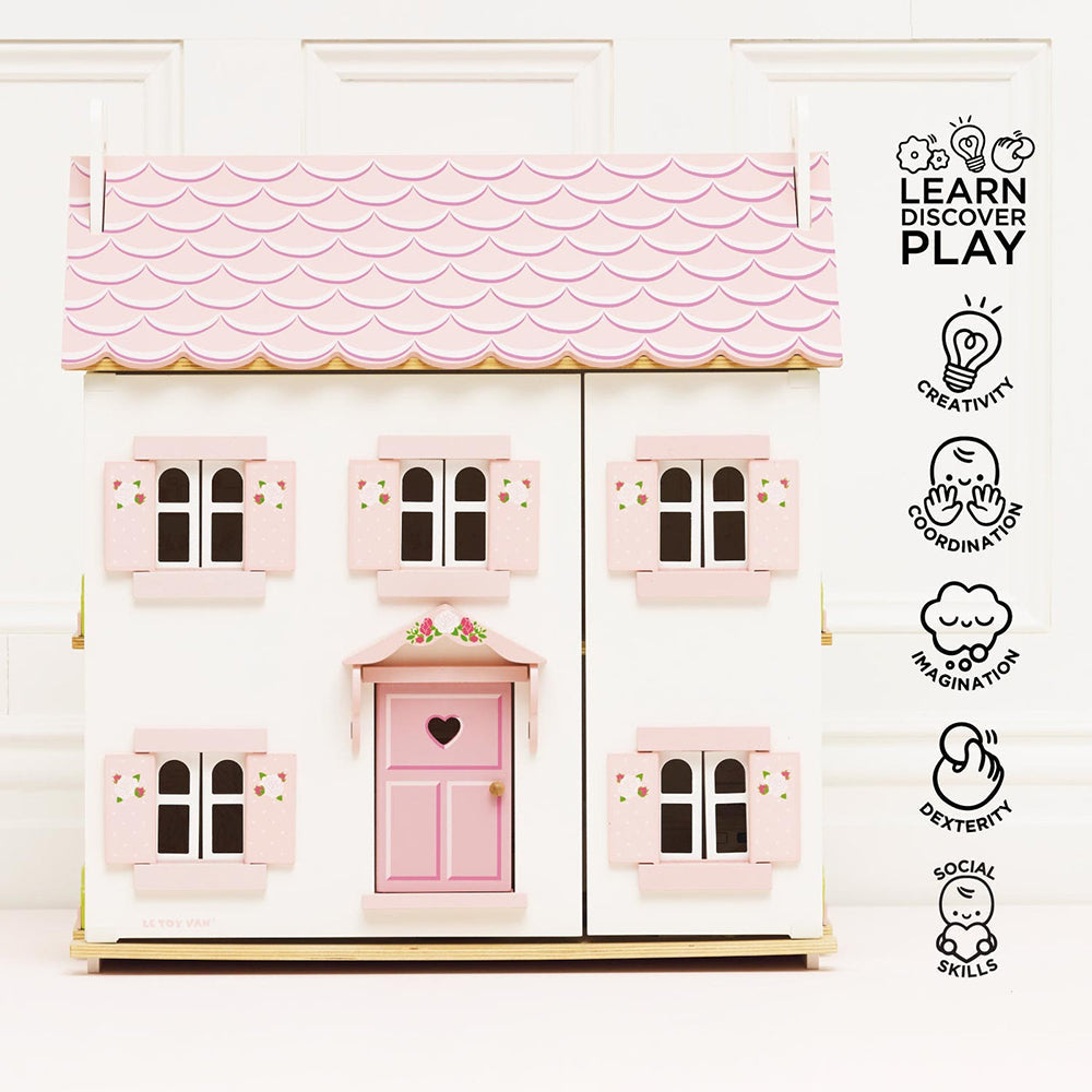 Le Toy Van Sophie's Wooden Dolls House (1) FSC 100%