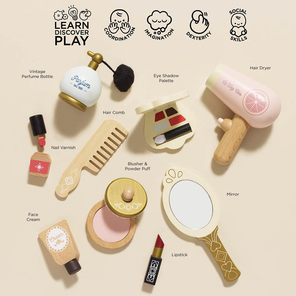 Le Toy Van Vanity Star Beauty Kit - 11 Piece (3) FSC 100%