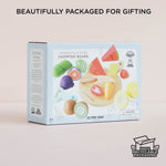 Le Toy Van Wooden Chopping Board & Sliceable Play Food (4) FSC 100%