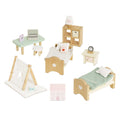 Le Toy Van Wooden Dolls house Child's Bedroom Furn - 24 Pc (4) FSC 100%