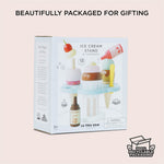 Le Toy Van Wooden Ice Cream Stand & Toppings (4) FSC 100%