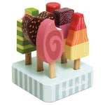 Le Toy Van Wooden Ice Lollies Popsicles - 7 Piece (4) FSC 100%