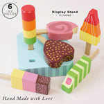 Le Toy Van Wooden Ice Lollies Popsicles - 7 Piece (4) FSC 100%