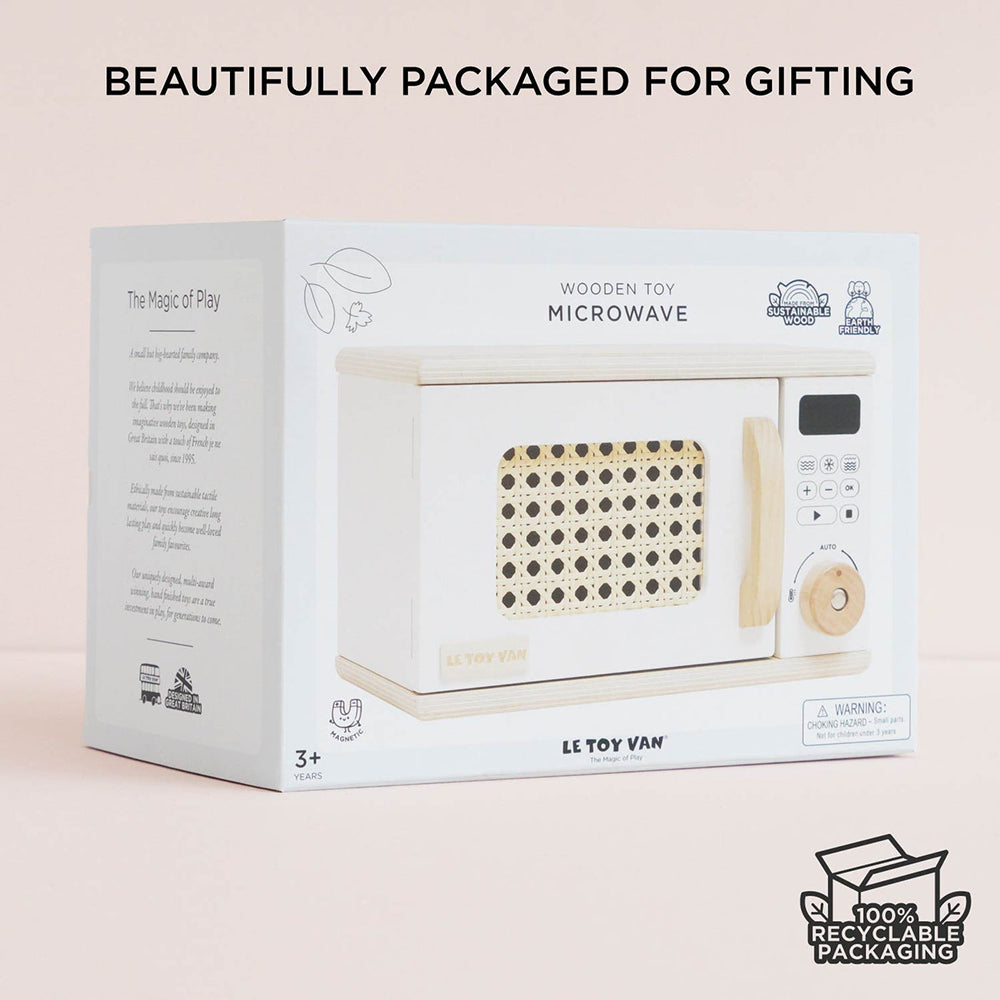 Le Toy Van Microwave Set (4) FSC 100%