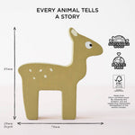 Le Toy Van Woodland Stacking Forest Animals & Bag - 10 Pc (6) FSC 100%