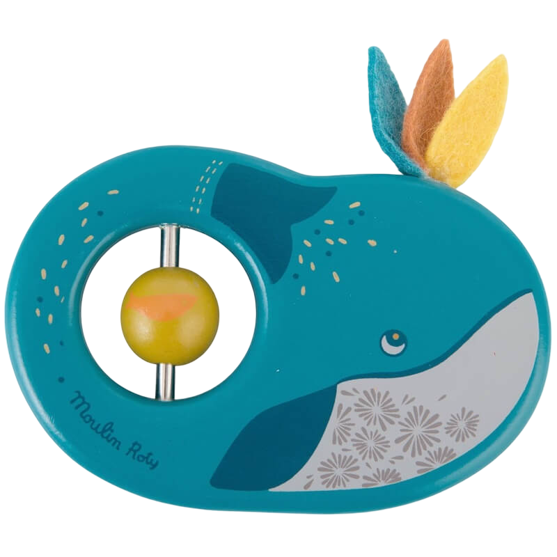 Moulin Roty Le Voyage d'Olga Josephine Wooden Rattle 11cm