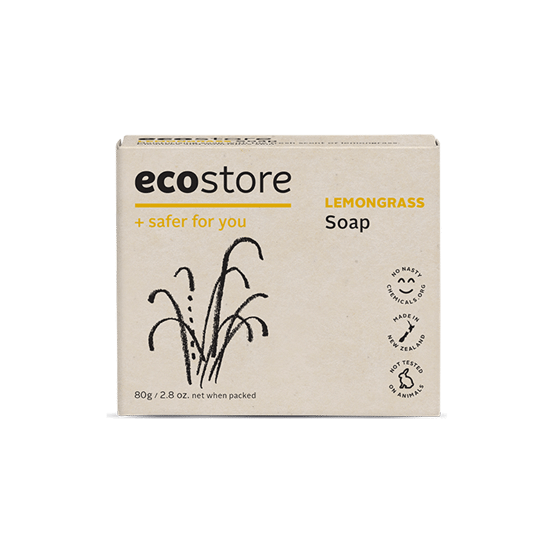 Ecostore Lemongrass Boxed Soap 80g