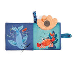 Moulin Roty Les Aventures De Paulie Fabric Activity Book 20x20cm