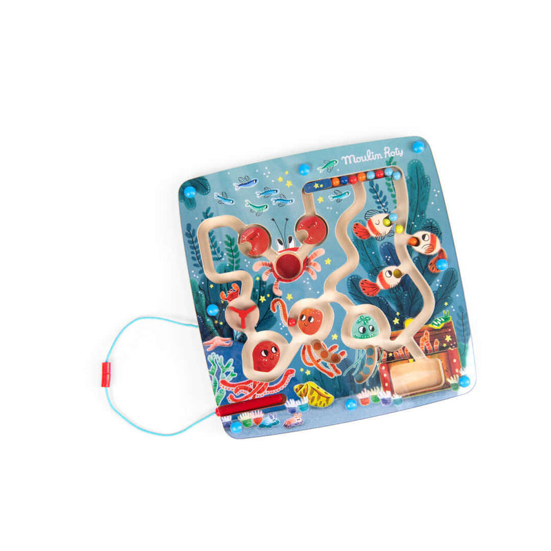 Moulin Roty Les Aventures De Paulie Magnetic Maze 24.5x24cm