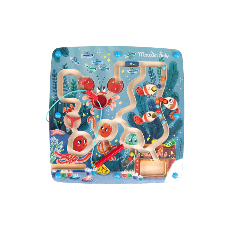 Moulin Roty Les Aventures De Paulie Magnetic Maze 24.5x24cm