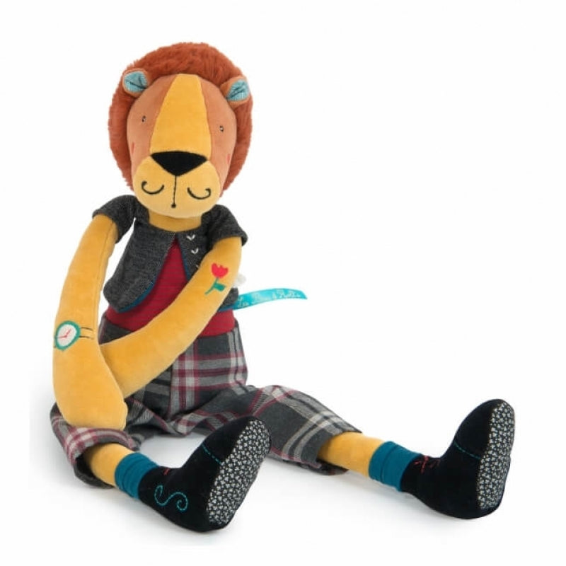 Moulin Roty Les Broc & Rolls Romeo the Lion 51cm