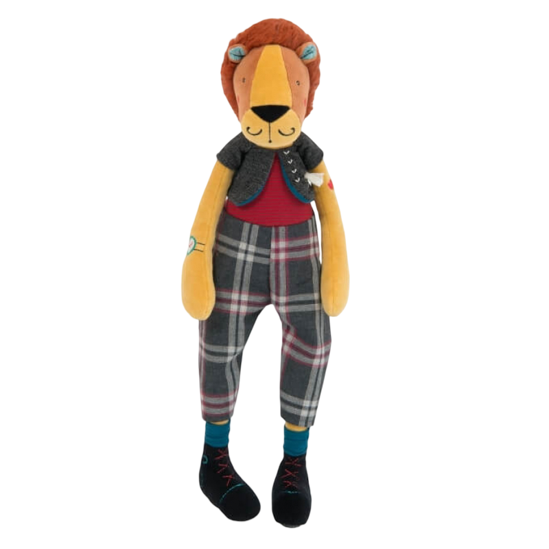 Moulin Roty Les Broc & Rolls Romeo the Lion 51cm