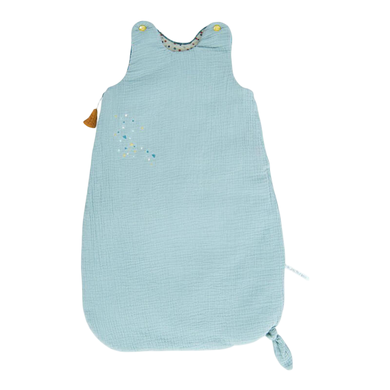 Moulin Roty Les Jolis Trop Beaux Blue Sleeping Bag 90cm (6-24 mos) (3.5 TOG)