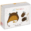 Moulin Roty Les Jolis Trop Beaux Bonnet & Mittens Set 0-6mos