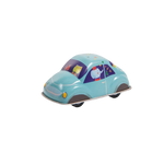 Moulin Roty Les Jouets Metal Friction Car - Blue 4.5x4cm