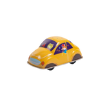 Moulin Roty Les Jouets 金屬慣性車 - 黃色 4.5x4cm