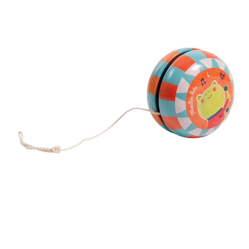 Moulin Roty Les Jouets Metal Frog Yoyo ø5.5cm