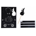 Moulin Roty Les Ombres Du Soir 紙板劇場皮影戲 48x35.5 厘米