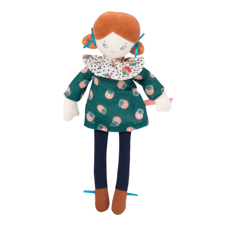 Moulin Roty Les Parisiennes Mademoiselle Blanche 軟娃娃 26 厘米