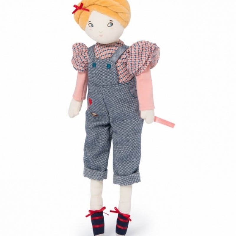 Moulin Roty Les Parisiennes Mademoiselle Eglantine Soft Doll 39cm