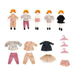 Moulin Roty Les Parisiennes 小衣櫃行李箱 18.5x28.5 厘米