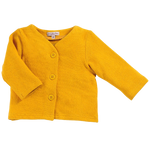 Moulin Roty Les Tartempois Manam Mustard Yellow Cardigan