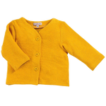 Moulin Roty Les Tartempois Manam Mustard Yellow Cardigan