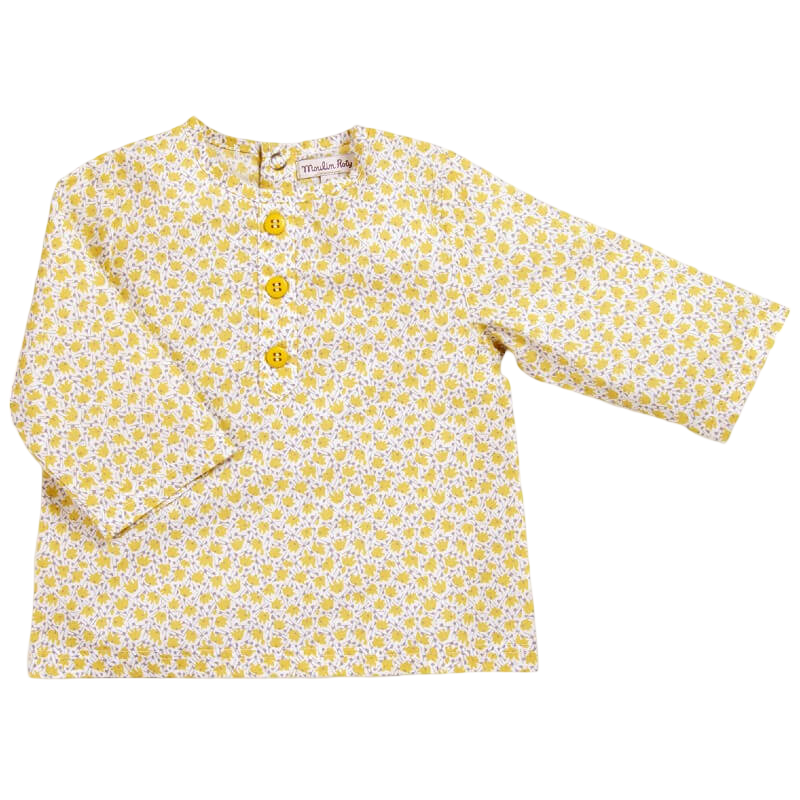 Moulin Roty Les Tartempois Milo Yellow Shirt