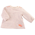 Moulin Roty Les Tartempois Nelly Pink & Grey Striped T-Shirt