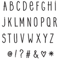 A Little Lovely Company Lightbox Letter Set - Hand Drawn