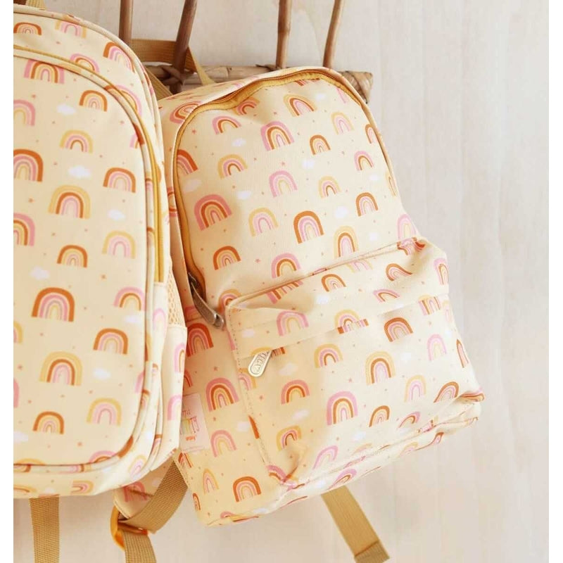 A Little Lovely Company Little Backpack - Rainbows