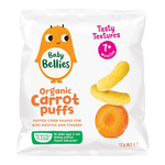 Little Bellies (Baby Bellies) Organic Carrot Puffs 12g (7 mos+)
