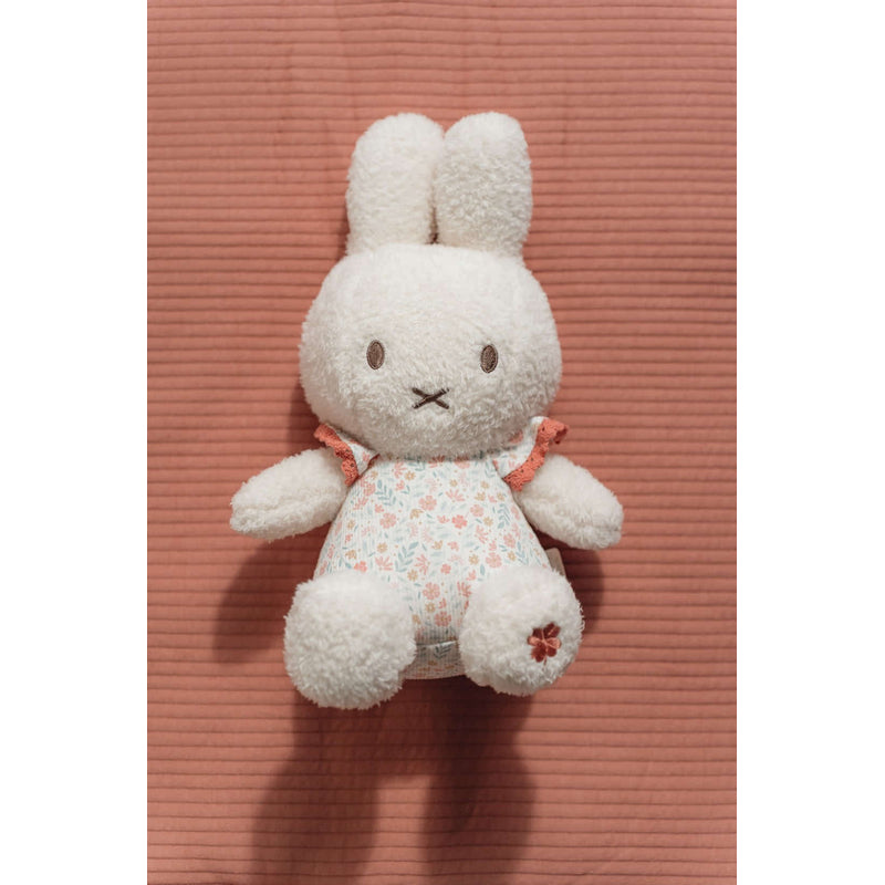 Tiamo Miffy 小荷蘭毛絨玩具 30cm 帶搖鈴 - 幸運花