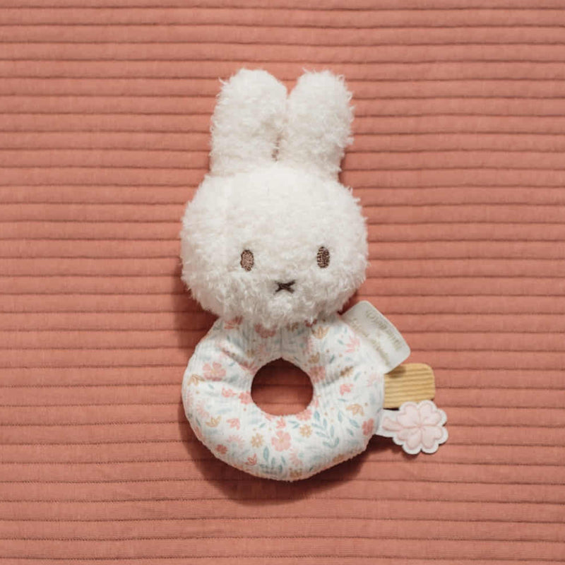 Tiamo Miffy Little Dutch Rattle - Lucky Blossom