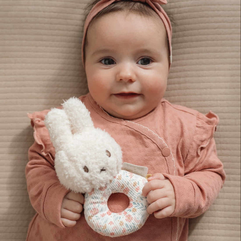 Tiamo Miffy Little Dutch Rattle - Lucky Blossom