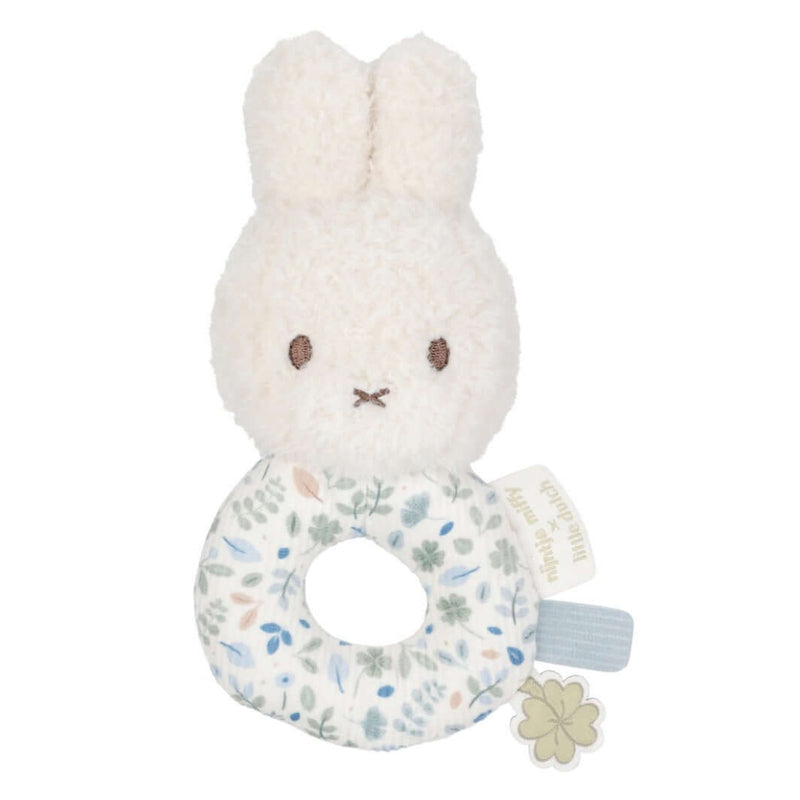 Tiamo Miffy Little Dutch Rattle - Lucky Leaves