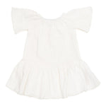 Cotton Pigs Little Girl's Vanilla Muslin Dress