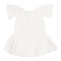 Cotton Pigs Little Girl's Vanilla Muslin Dress