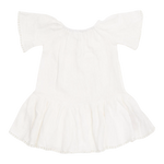 Cotton Pigs Little Girl's Vanilla Muslin Dress