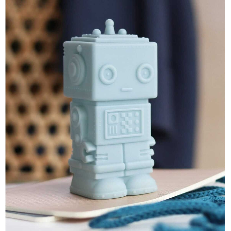 A Little Lovely Company Little Light Robot - Smokey Blue