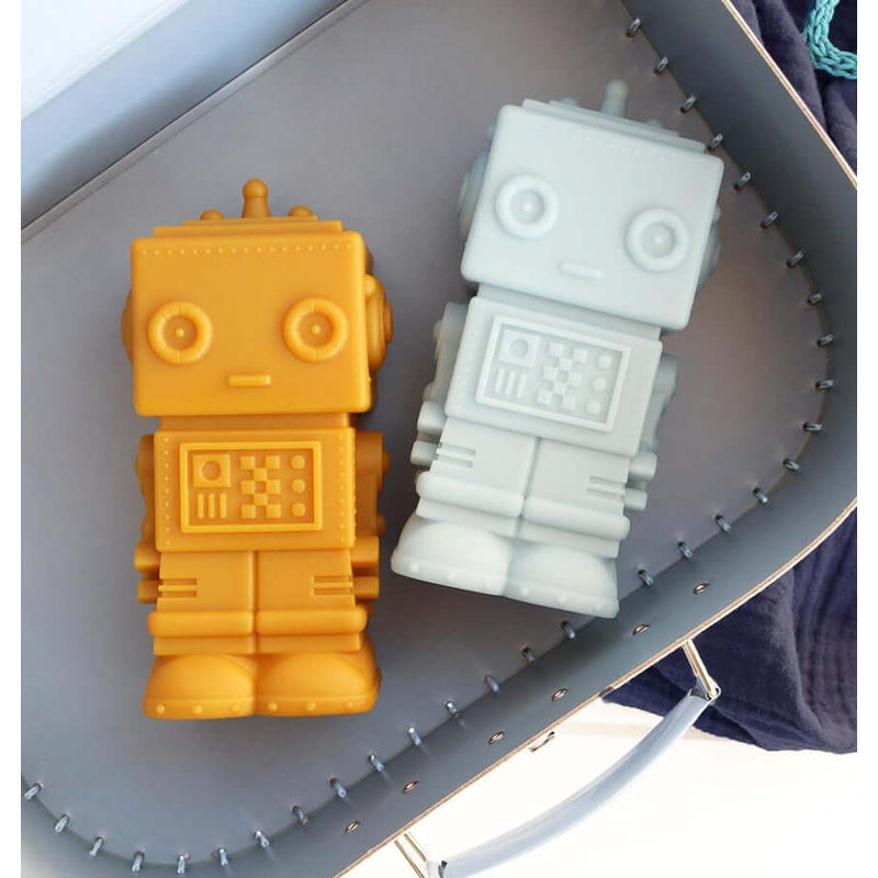 A Little Lovely Company Little Light Robot - Smokey Blue