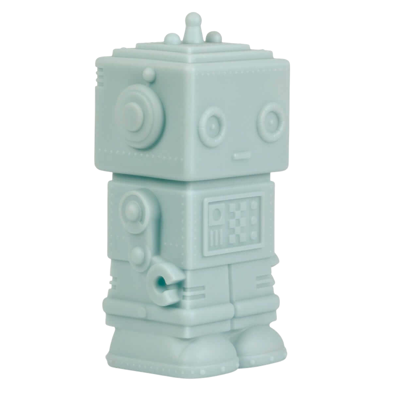 A Little Lovely Company Little Light Robot - Smokey Blue
