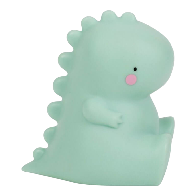 A Little Lovely Company Little Light - T-Rex - Green