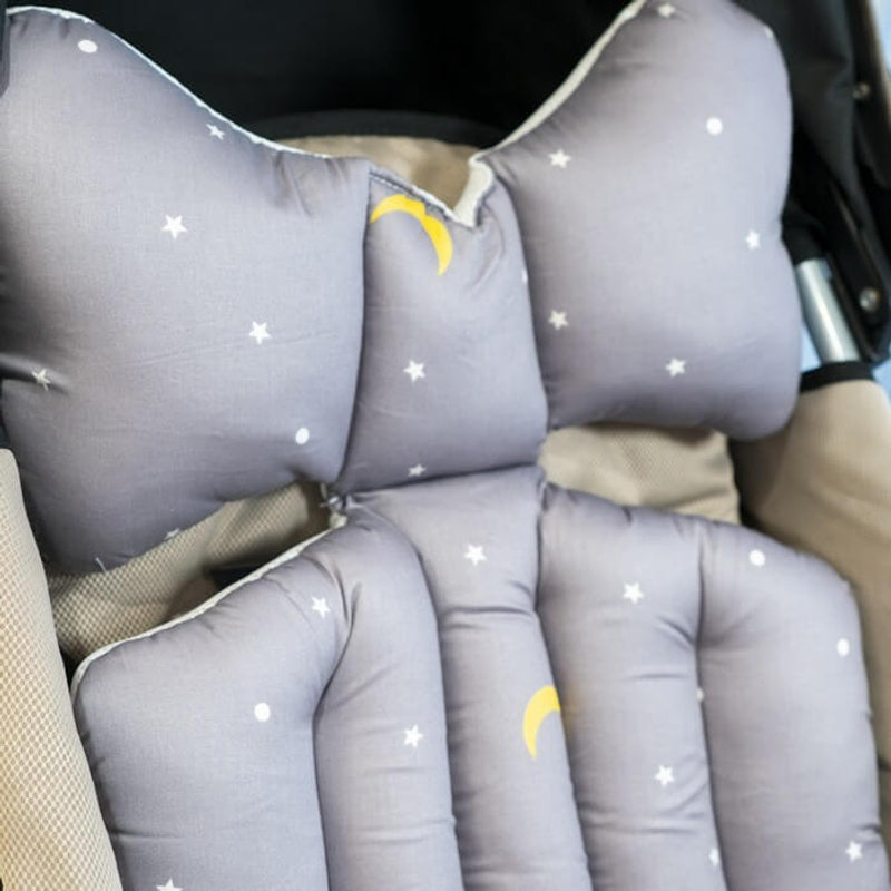 Little Seeds Stroller Pad - Goodnight Gray