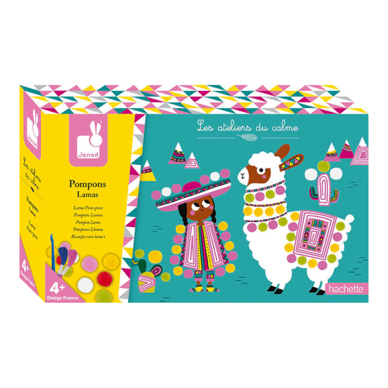 Janod Llama Pom Poms