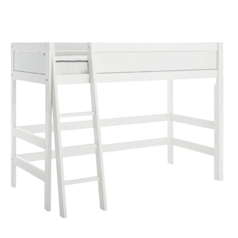 LIFETIME Kidsrooms Low Loft Bed with Slanted Ladder 90x200cm
