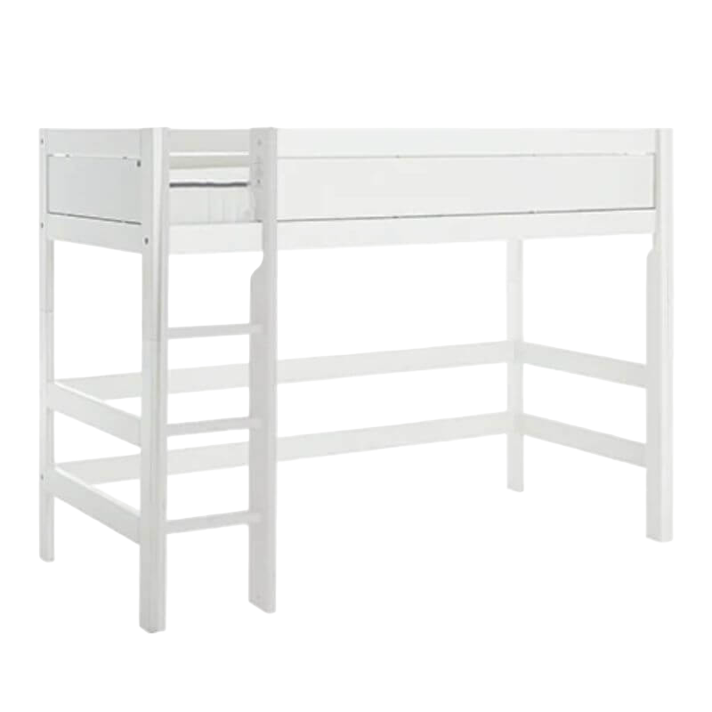 LIFETIME Kidsrooms Low Loft Bed with Straight Ladder 90x200cm