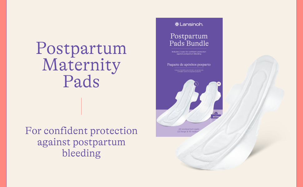 Lansinoh Post Partum Pads Bundle