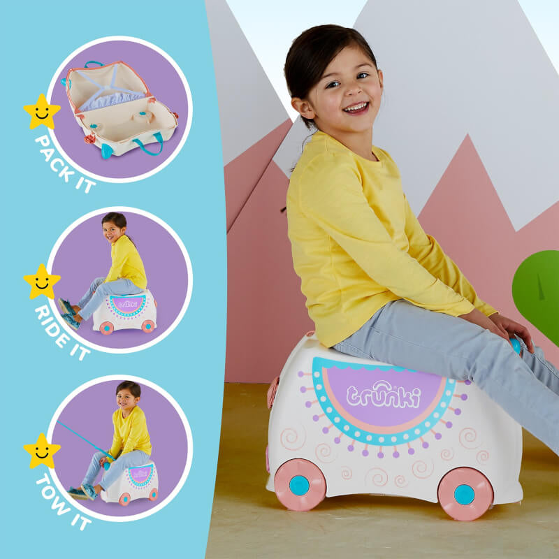 Trunki 兒童騎乘式行李箱 - Lola the Llama
