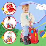 Trunki 兒童騎乘式行李箱 - 小豬佩奇